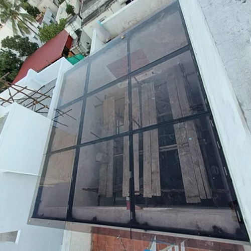 Skylight Toughened Glass - Pattern: Clear