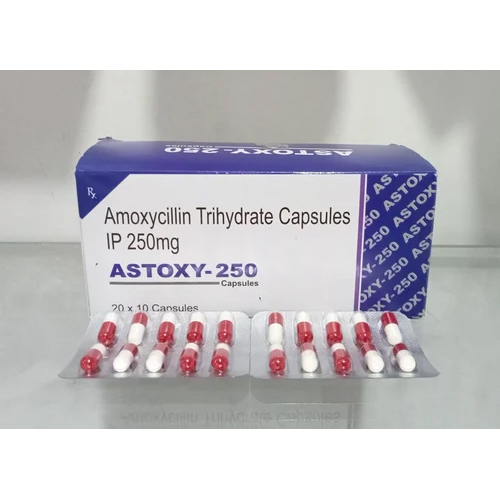 Amoxycillin Trihydrate Capsules IP 250mg
