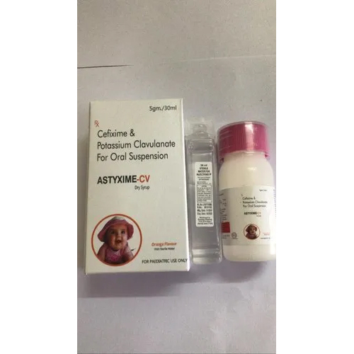 Cefixime And Potassium Clavulanate Dry Syrup