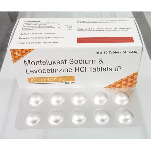 Montelukast Sodium & Levocetirizine HCI Tablets IP