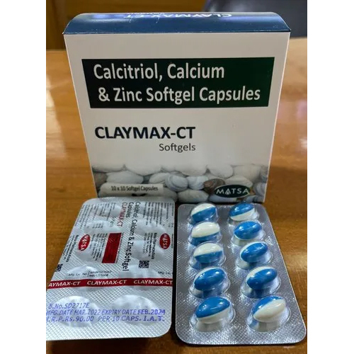 Calcitrio L Calcium Carbonate And Zinc Softgel Capsules