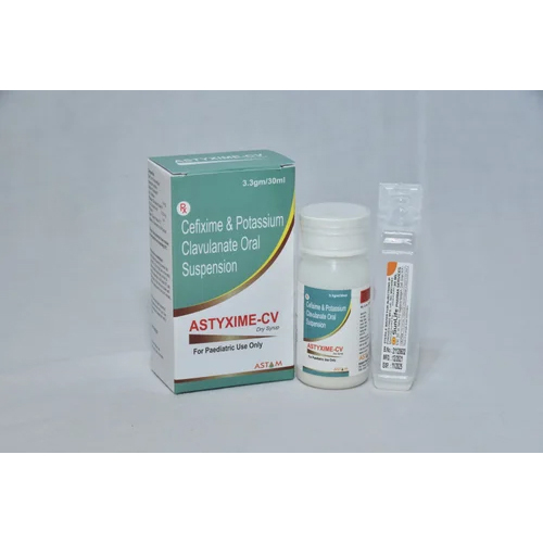 Cefixime Clavulanate Potassium Dry Syrups