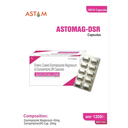 Esomeprazol 40Mg Domperidone (SR Pellets) 30Mg Capsules