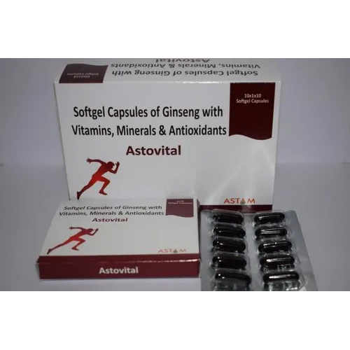 Antioxidants With Ginseng Multivitamin & Multimineral Softgel Capsules