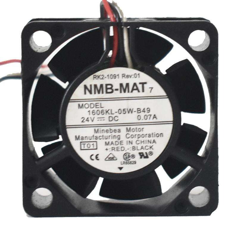 NMB 1606KL-05W-B49 1606KL-05W-B59 24V DC 0.07A 40X40X15mm 4cm 4015 Small Inverter Axial Cooling Fan No Plug