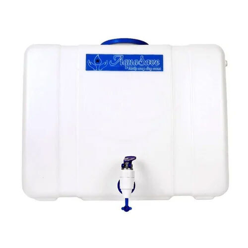 15L Aquasave Ro Waste Water Storage Tank Water Purifier - Color: White