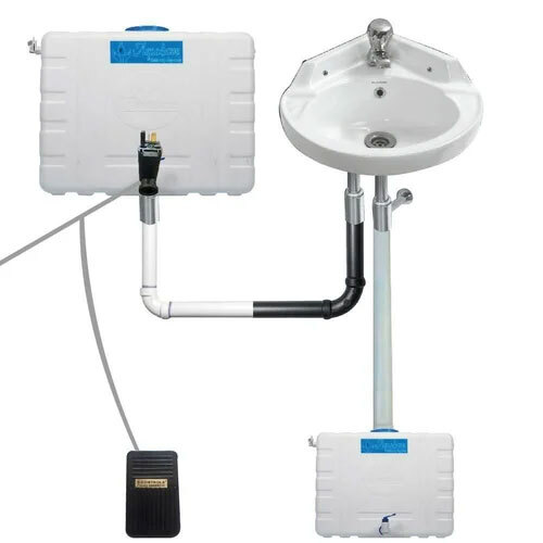 Auasave Ma1 Foot Pedal Control Tank - Color: White