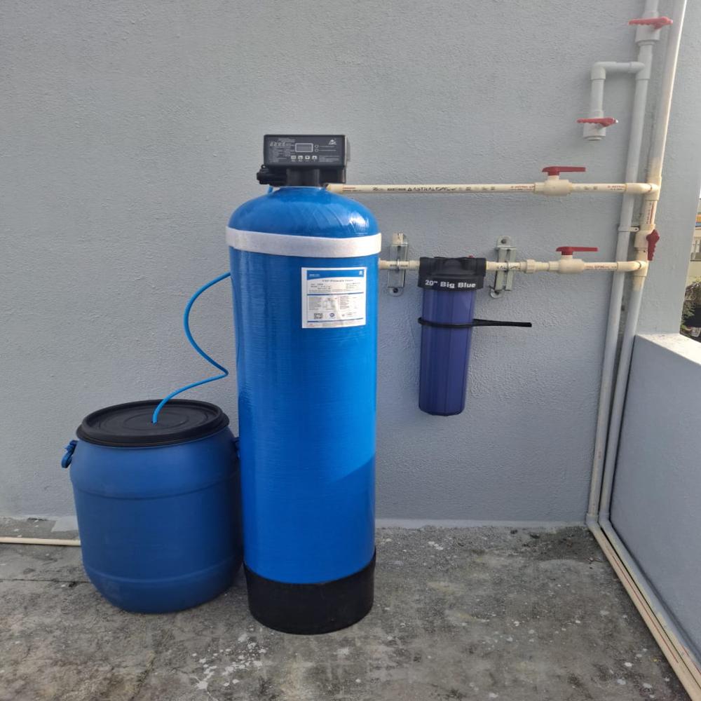 Water Softener Manual - Material: Stainless Steel
