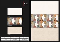 300x450 matt finish wall tiles collection