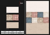 300x450 matt finish wall tiles collection