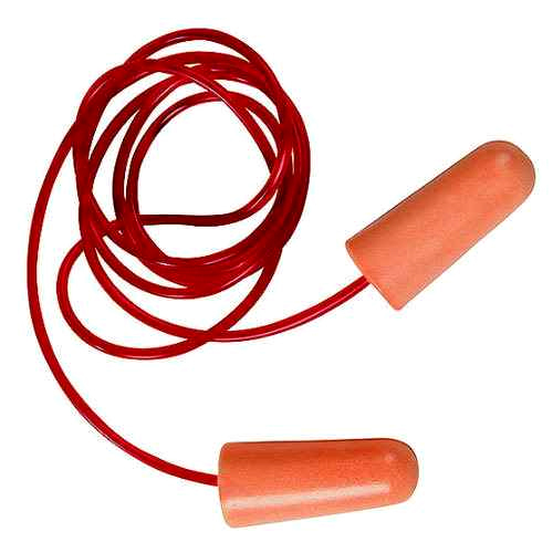 Safety Ear Plugs - Color: Orange