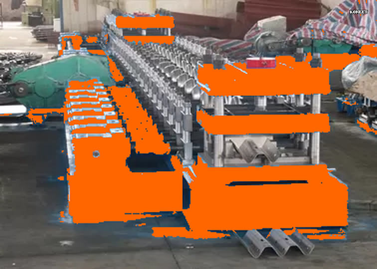 Automatic Cu Panel Roll Forming Machine - Color: Grey