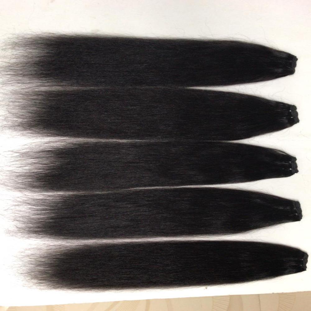 Human hair black