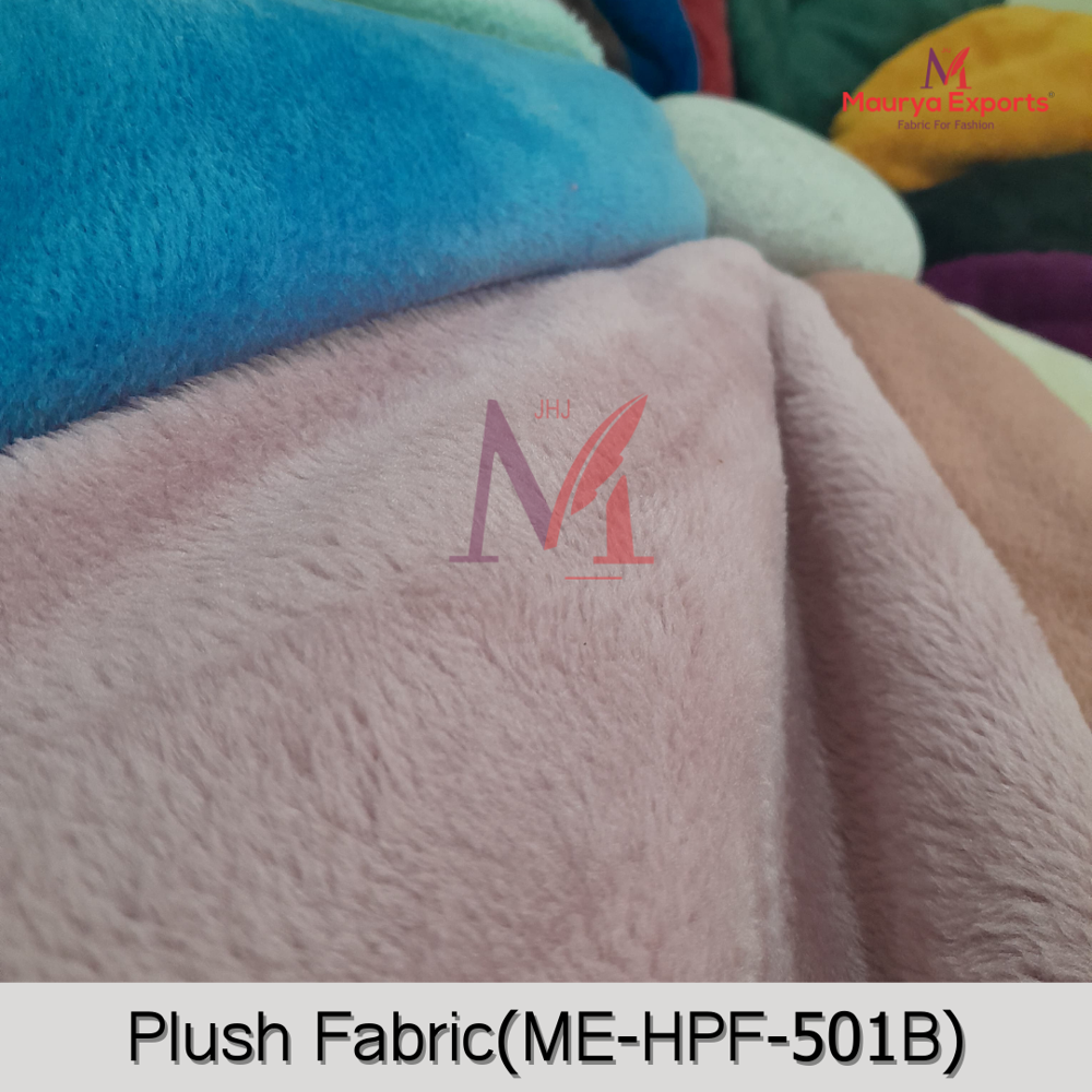 Plush Fur Fabric - Application: Apparel