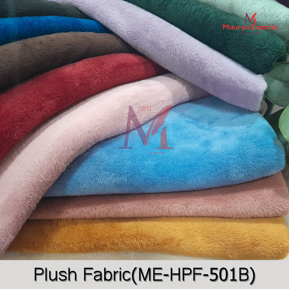 Plush Fur Fabric - Application: Apparel