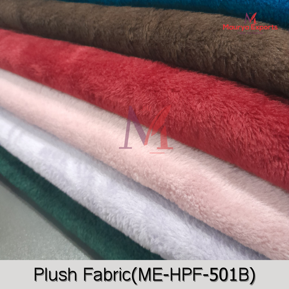 Plush Fur Fabric - Application: Apparel