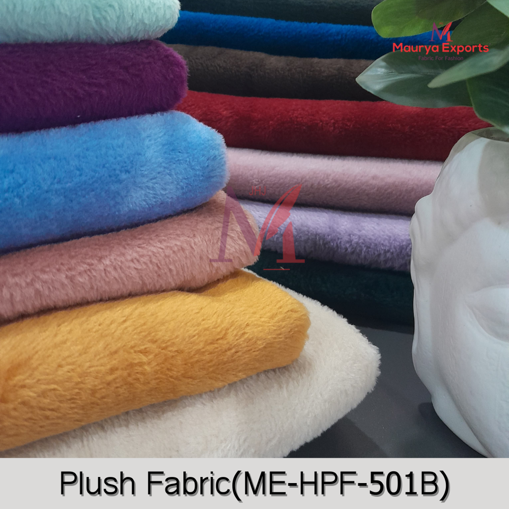 Plush Fur Fabric - Application: Apparel