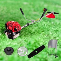 Vgt 50cc Side Pack Brush Cutter - Color: Black & Red