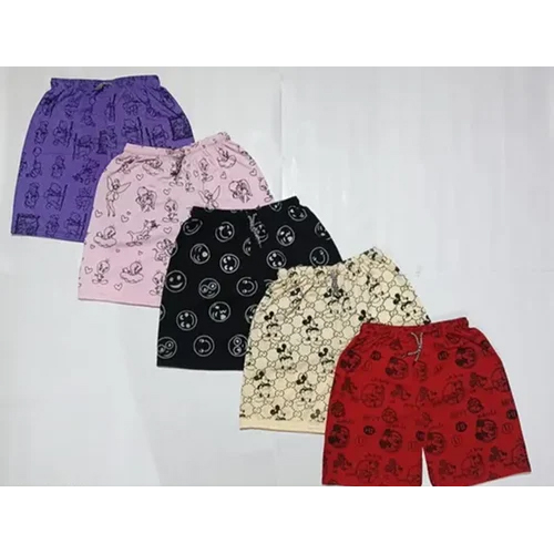 Boys Cotton Printed Shorts