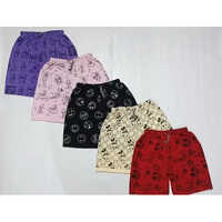 Boys Cotton Printed Shorts