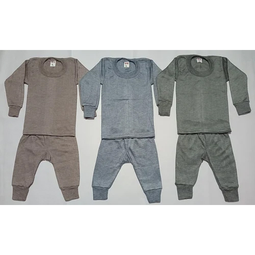 Kids Striped Thermal Suit