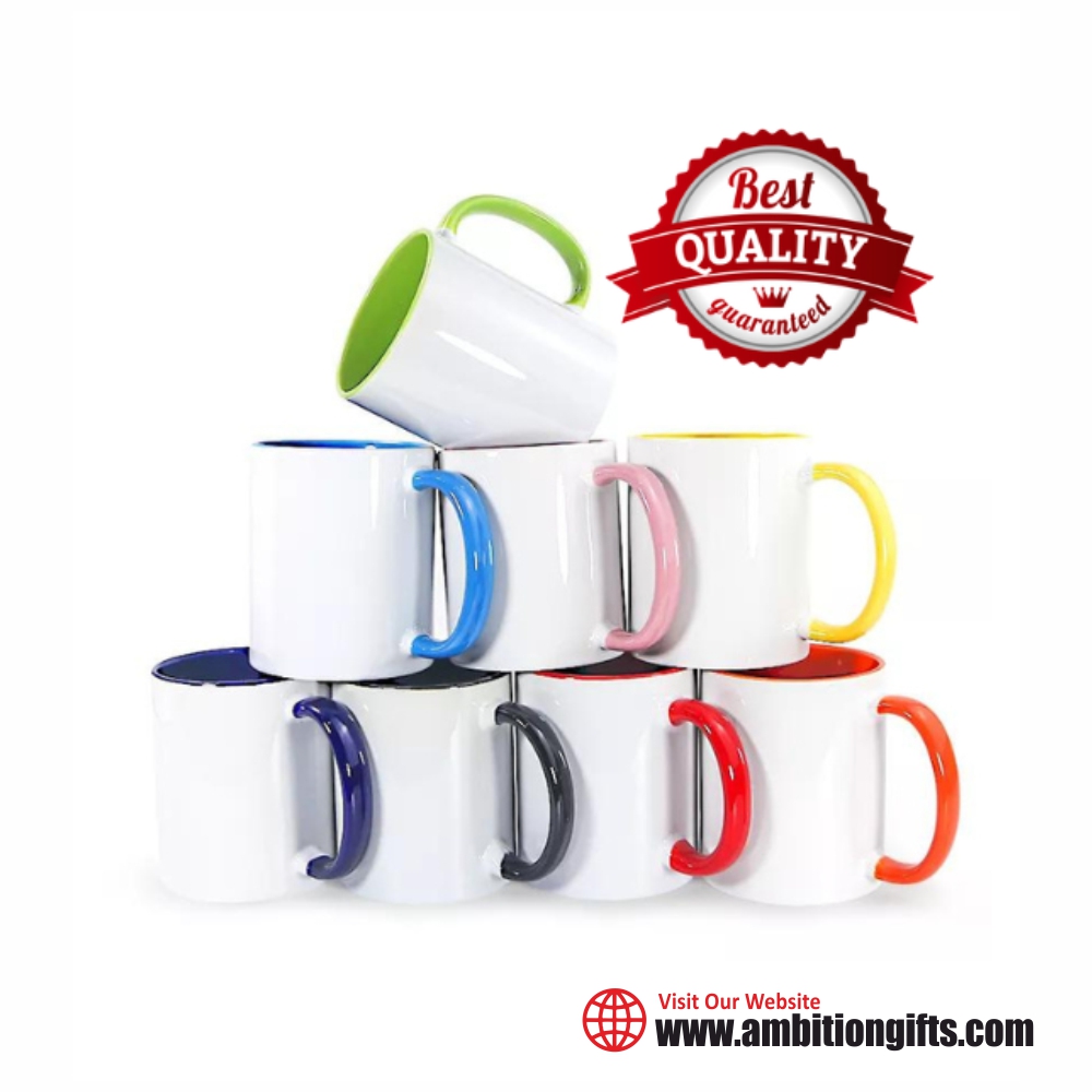 Sublimation Colour Handle Mugs Sublimation Photo Mugs Sublimation  Indian mugs
