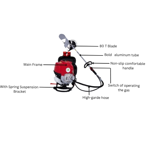 VGT- 50 CC Back Pack Brush Cutter