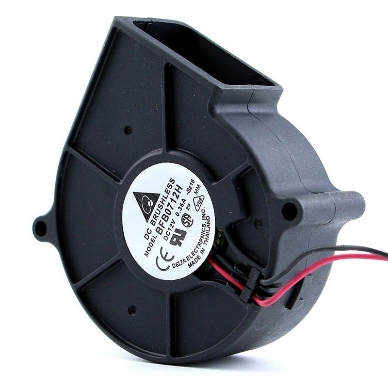 Delta BFB0712H 12VDC 0.36A 75*75*30MM 7530 7CM Original Brand-new Double Ball Bearings Turbine Centrifugal Blower