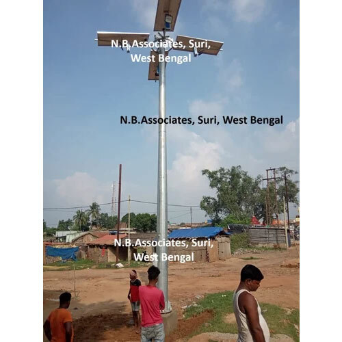 Solar High Mast Lighting Pole