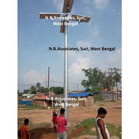 Solar High Mast Lighting Pole
