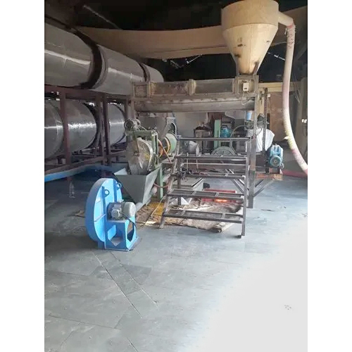 MS हॉट एयर रोटरी ड्रायर प्लांट