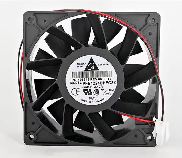 PFB1224UHEC8X Inverter Cooling Fan PFB1224UHEC8X DC24V 2.40A 5800RPM 12CM Large Air Volume Cooling Fan