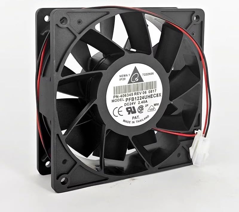 PFB1224UHEC8X Inverter Cooling Fan PFB1224UHEC8X DC24V 2.40A 5800RPM 12CM Large Air Volume Cooling Fan