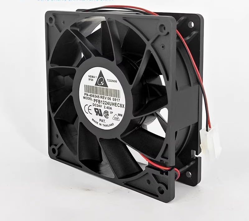 PFB1224UHEC8X Inverter Cooling Fan PFB1224UHEC8X DC24V 2.40A 5800RPM 12CM Large Air Volume Cooling Fan