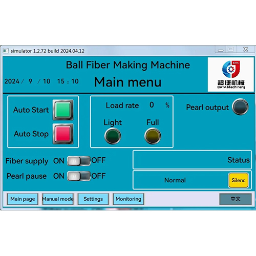 Versatile Ball Fiber Manufacturing Equipment for Quality Production