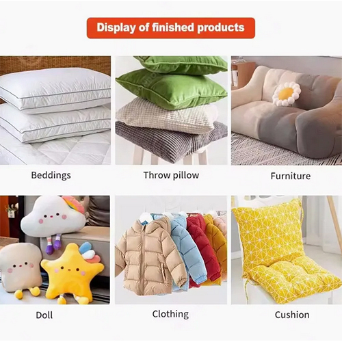 High-efficiency Plush Toy Stuffing Machine For Seamless Production - Color: White