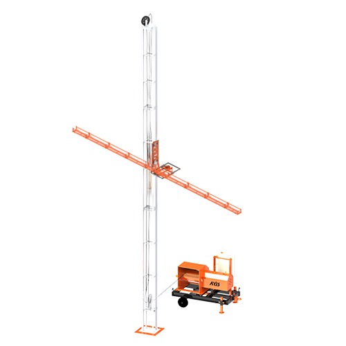 Rebar Carrier Building Hoist - Application: Construction