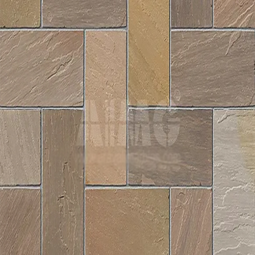 Autumn Brown Sandstone Paving - Application: Patios