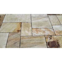 फॉसिल मिंट सैंडस्टोन पैविंग