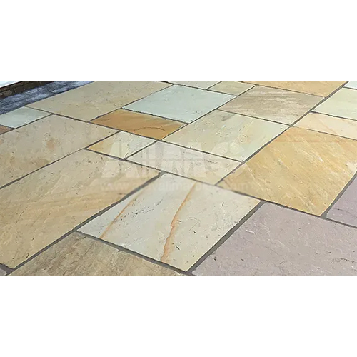 Yellow Mint Sandstone Paving - Application: Patios