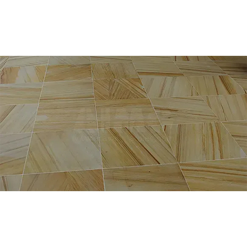 Teakwood Sandstone Paving - Application: Patios