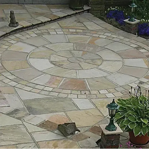 Tint Mint Sandstone - Application: Patios