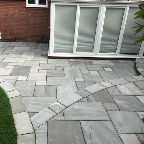 Grey Sandstone Paving
