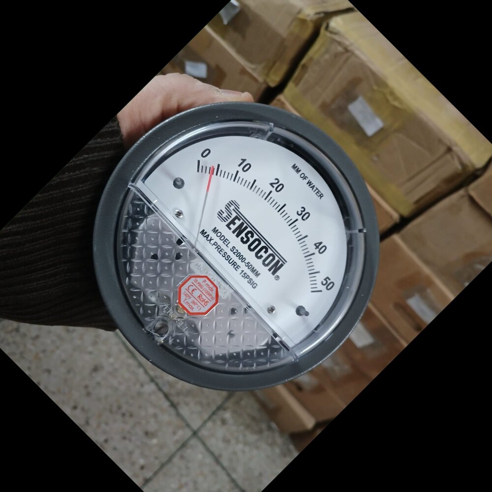 SENSOCON Magnehelic Gages  50 To 50 MM WC