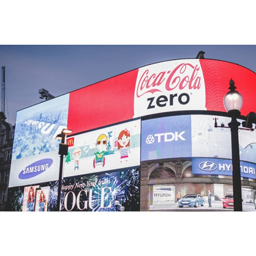 Outdoor Building Wall Signage - Color: Multi Colour