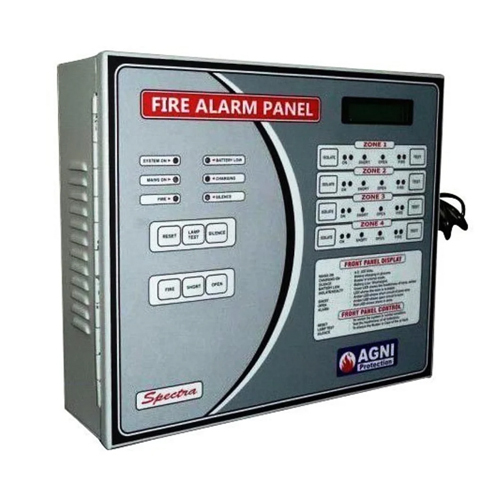 16 Zones Agni Fire Alarm Control Panel - Color: Grey