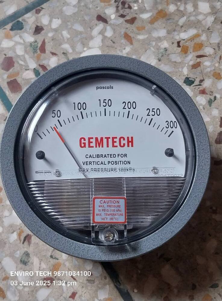 Wholesaler GEMTECH DIFFERENTIAL PRESSURE GAUGE FROM Digha West Bengal