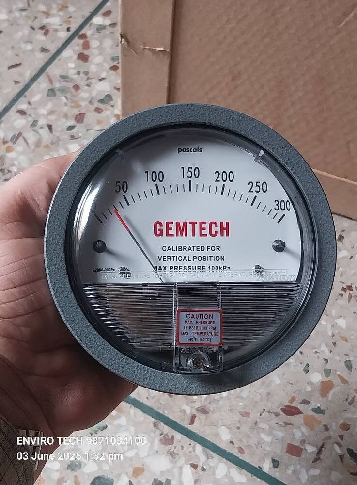 Wholesaler GEMTECH DIFFERENTIAL PRESSURE GAUGE FROM Digha West Bengal