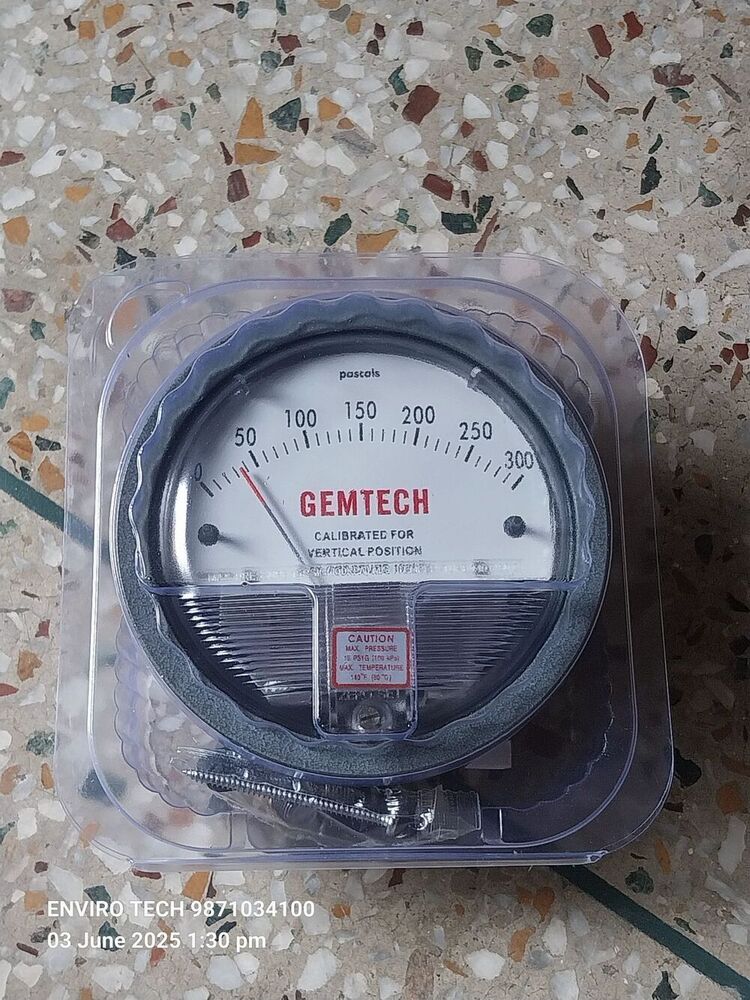 GEMTECH Differential Pressure Gauge Wholesaler For Jetpur Gujarat