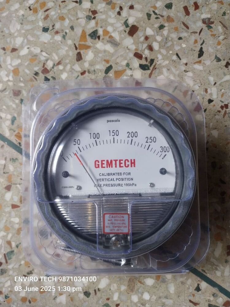 GEMTECH Differential Pressure Gauge Wholesaler For Jetpur Gujarat